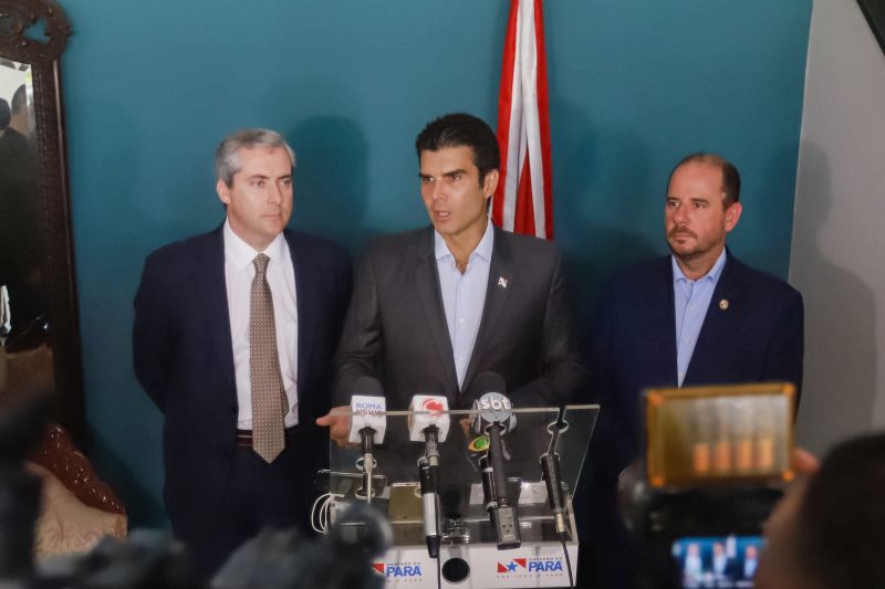 O Governo do Pará firmou um convênio com a empresa mineradora Vale a fim de estruturar ainda mais as ações de segurança pública no sudeste paraense.  <div class='credito_fotos'>Foto: Marco Santos / Ag. Pará   |   <a href='/midias/2019/originais/5454_assinaturaacordosdecooperacaovale_marcosantos_0029.jpg' download><i class='fa-solid fa-download'></i> Download</a></div>