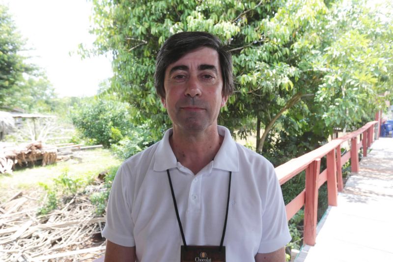 Jorge Alegria <div class='credito_fotos'>Foto: Alex Ribeiro / Ag. Pará   |   <a href='/midias/2019/originais/5471_festivaldochocolatevisitailhadocumbu-jorgealegria-20190920_fotosalexribeiro0619.jpg' download><i class='fa-solid fa-download'></i> Download</a></div>