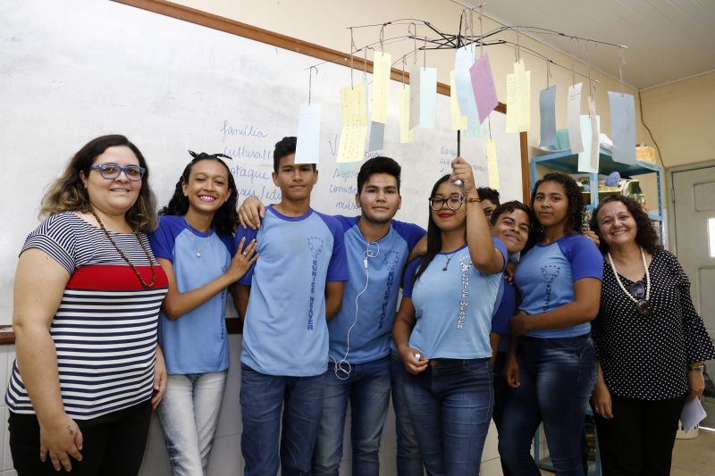 O Arquivo Público do Estado do Pará, por meio da Secretaria de Estado de Cultura (Secult), promoveu nesta sexta-feira (27) uma série de atividades sobre educação patrimonial para os alunos da escola estadual Eunice Weaver