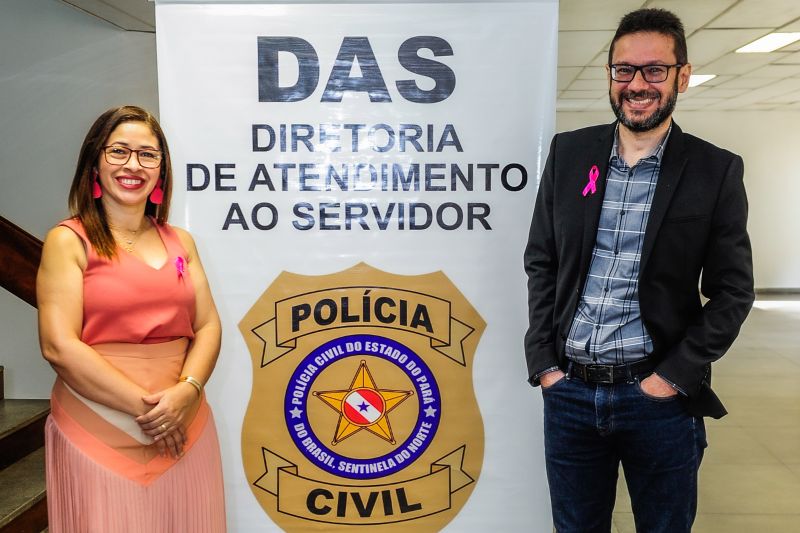 Delegada Socorro Bezerra e médico Sâmio Pimentel