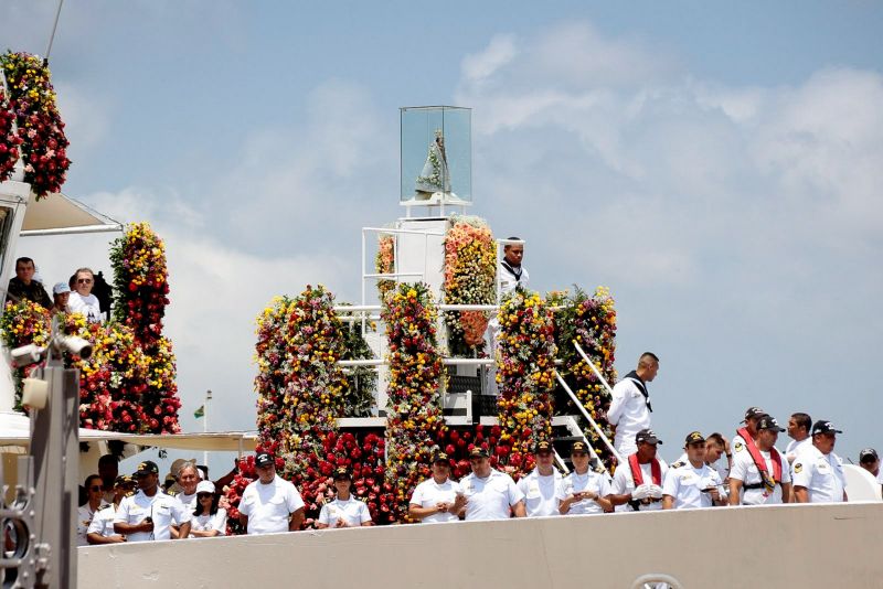 Encerramento Romaria Fluvial - Escadinha <div class='credito_fotos'>Foto: Ricardo Amanajás / Ag. Pará   |   <a href='/midias/2019/originais/5570_7e64152b-c3f0-a0df-ee2a-898b8ae2d25a.jpg' download><i class='fa-solid fa-download'></i> Download</a></div>