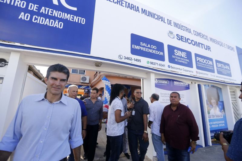 Nesta terça, dia 05, data em que Capanema completa 109 anos, o Estado inaugurou o Hospital Regional dos Caetés "Jorge Netto Costa"'. Estruturado com especialidade médica em traumatologia e cirurgia geral, o novo hospital se torna referência em assistência de média e alta complexidade, beneficiando a segunda região mais populosa do Estado, perdendo apenas para a região metropolitana de Belém. <div class='credito_fotos'>Foto: Marcelo Seabra / Ag. Pará   |   <a href='/midias/2019/originais/5635_c5f662fe-20b9-7fcc-792e-f1bcc294b107.jpg' download><i class='fa-solid fa-download'></i> Download</a></div>