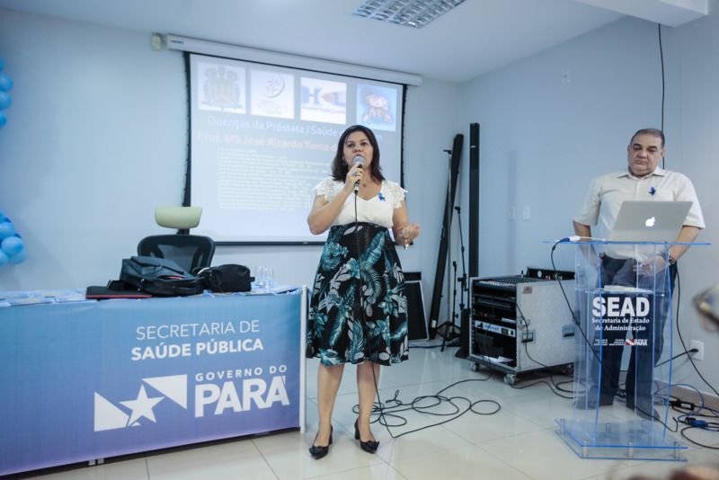 Sespa realiza primeiro evento da campanha Novembro Azul <div class='credito_fotos'>Foto: Ricardo Amanajás / Ag. Pará   |   <a href='/midias/2019/originais/5655_77f7b288-761a-6e2c-50be-e64344920576.jpg' download><i class='fa-solid fa-download'></i> Download</a></div>