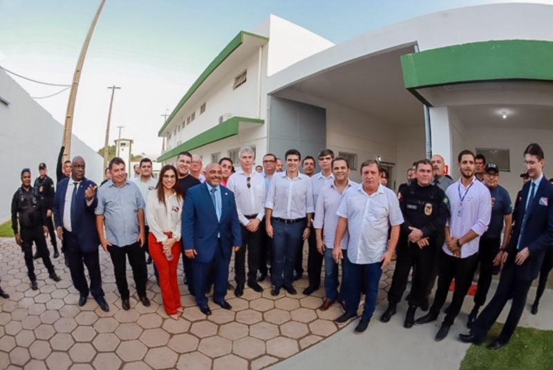 Depois de ter as obras paralisadas por quase dois anos pela gestão anterior, a nova unidade penitenciária em Parauapebas, município do sudeste paraense, já está em pleno funcionamento. <div class='credito_fotos'>Foto: Marco Santos / Ag. Pará   |   <a href='/midias/2019/originais/5680_e26c427f-9c76-5ff7-8f38-1f7afdfa64d5.jpg' download><i class='fa-solid fa-download'></i> Download</a></div>