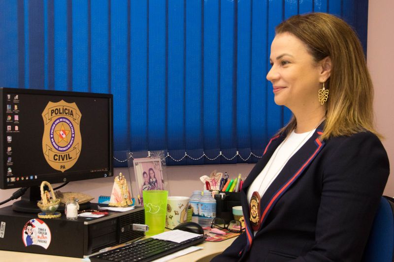 Janice Aguiar_Delegada DEAM <div class='credito_fotos'>Foto: Pedro Guerreiro / Ag. Pará   |   <a href='/midias/2019/originais/5687_ae6f07df-3398-89cc-fa3a-36b32be7c489.jpg' download><i class='fa-solid fa-download'></i> Download</a></div>