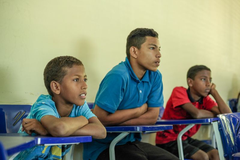 Com o objetivo de gerar novas perspectivas, para que os jovens percebam que existem grandes possibilidades de vida, além das que vivem, o "Juventude Protagonista", do TerPaz, por meio da Secretaria de Estado de Justiça e Direitos Humanos levou os participantes do Icuí-Guajará até a Universidade Federal do Pará. <div class='credito_fotos'>Foto: Wagner Almeida/ Ascom Sejudh   |   <a href='/midias/2019/originais/5736_267dae02-f578-1ea3-bdd1-fa6ca7520339.jpg' download><i class='fa-solid fa-download'></i> Download</a></div>