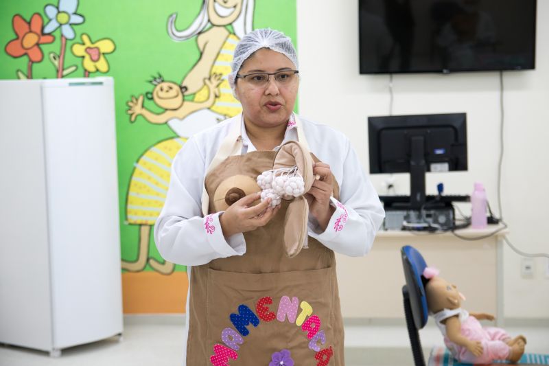 Banco de Leite Humano da Santa Casa de Misericórdia. <div class='credito_fotos'>Foto: Pedro Guerreiro / Ag. Pará   |   <a href='/midias/2019/originais/5737_4d2f3e16-e8c1-8d2c-4de6-4067bb1014d3.jpg' download><i class='fa-solid fa-download'></i> Download</a></div>