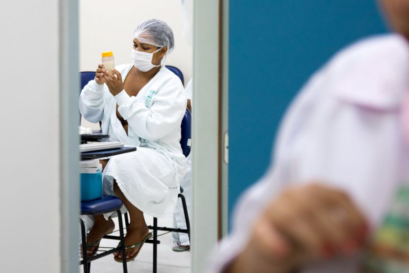 Banco de Leite Humano da Santa Casa de Misericórdia. <div class='credito_fotos'>Foto: Pedro Guerreiro / Ag. Pará   |   <a href='/midias/2019/originais/5737_902cbfda-c16d-c6e3-838d-bfeaef32f36d.jpg' download><i class='fa-solid fa-download'></i> Download</a></div>
