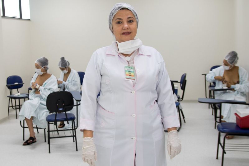 Banco de Leite Humano da Santa Casa de Misericórdia. <div class='credito_fotos'>Foto: Pedro Guerreiro / Ag. Pará   |   <a href='/midias/2019/originais/5737_c78b1d8e-6ff9-251a-08dd-d464bc0af565.jpg' download><i class='fa-solid fa-download'></i> Download</a></div>