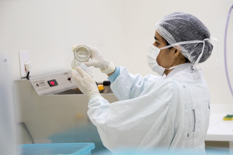 Banco de Leite Humano da Santa Casa de Misericórdia. <div class='credito_fotos'>Foto: Pedro Guerreiro / Ag. Pará   |   <a href='/midias/2019/originais/5737_d4913a24-898d-1189-bfb3-7391c450f376.jpg' download><i class='fa-solid fa-download'></i> Download</a></div>