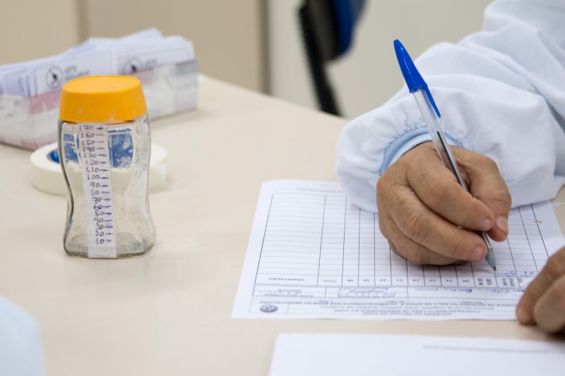 Banco de Leite Humano da Santa Casa de Misericórdia. <div class='credito_fotos'>Foto: Pedro Guerreiro / Ag. Pará   |   <a href='/midias/2019/originais/5737_e2d498e4-9f61-fec5-009b-65da2f95b04f.jpg' download><i class='fa-solid fa-download'></i> Download</a></div>