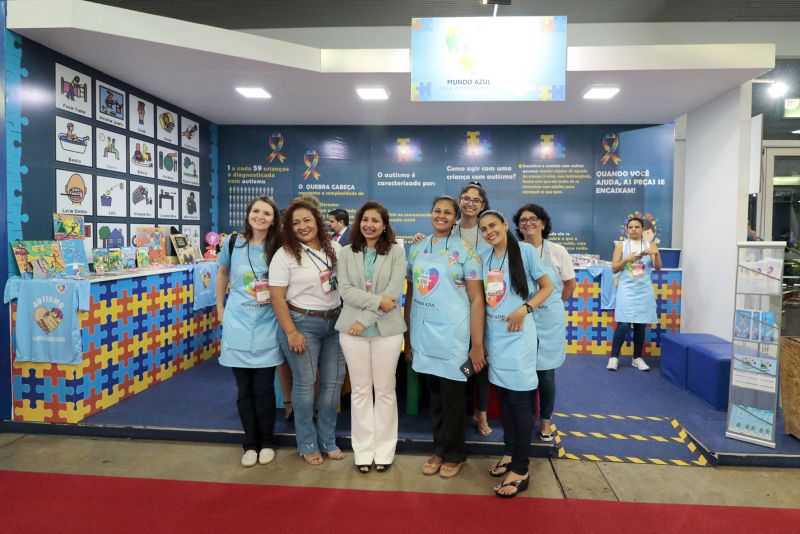 Com total apoio do Grupo de Trabalho de Estudos e Ações Relacionadas ao Transtorno do Espectro Autista, criado este ano pelo Governo do Pará, 230 mães e parentes de autistas vêm participando de eventos, feiras e demais espaços de economia criativa em Belém. <div class='credito_fotos'>Foto: Ricardo Amanajás / Ag. Pará   |   <a href='/midias/2019/originais/5743_6bbba308-f7e7-0e3e-8e43-81e37792a80c.jpg' download><i class='fa-solid fa-download'></i> Download</a></div>