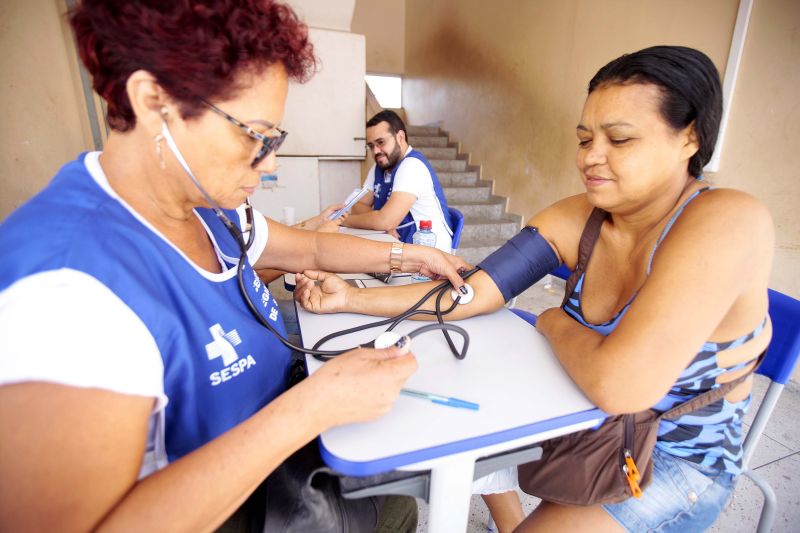 Consultas médicas e odontológicas, e emissão de documentos foram alguns dos serviços de saúde e cidadania oferecidos na manhã deste sábado (7), aos moradores do bairro do Jurunas por meio do Programa Territórios pela Paz (TerPaz). 