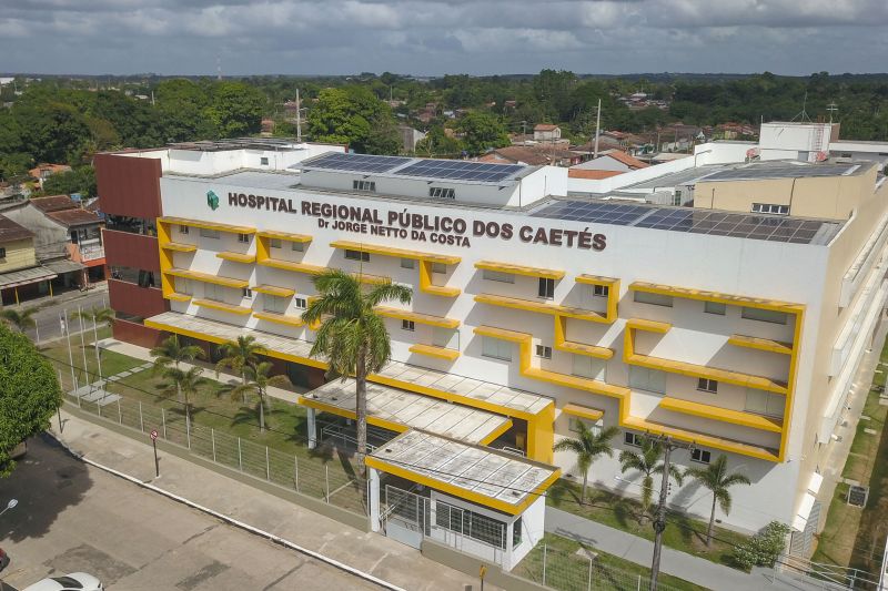 O Hospital Regional Público dos Caetés (HRPC) em Capanema, que nesta quarta-feira (11), completa um mês de funcionamento, já contabiliza 74 internações e se consolida com referência em Traumato Ortopedia e Cirurgia Geral para a população de 16 municípios do Nordeste do Pará, sendo que 50% deles não dispõem de nenhuma unidade hospitalar. <div class='credito_fotos'>Foto: Marco Santos / Ag. Pará   |   <a href='/midias/2019/originais/5757_2c2277e2-5b0f-3495-4895-6e18f8724625.jpg' download><i class='fa-solid fa-download'></i> Download</a></div>
