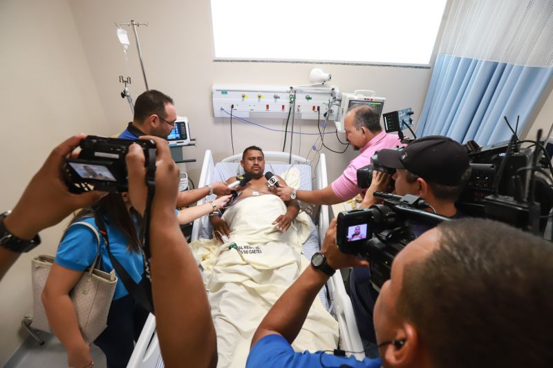 O Hospital Regional Público dos Caetés (HRPC) em Capanema, que nesta quarta-feira (11), completa um mês de funcionamento, já contabiliza 74 internações e se consolida com referência em Traumato Ortopedia e Cirurgia Geral para a população de 16 municípios do Nordeste do Pará, sendo que 50% deles não dispõem de nenhuma unidade hospitalar. <div class='credito_fotos'>Foto: Marco Santos / Ag. Pará   |   <a href='/midias/2019/originais/5757_a92d9efb-d830-2386-8412-bdbbb476a2b8.jpg' download><i class='fa-solid fa-download'></i> Download</a></div>