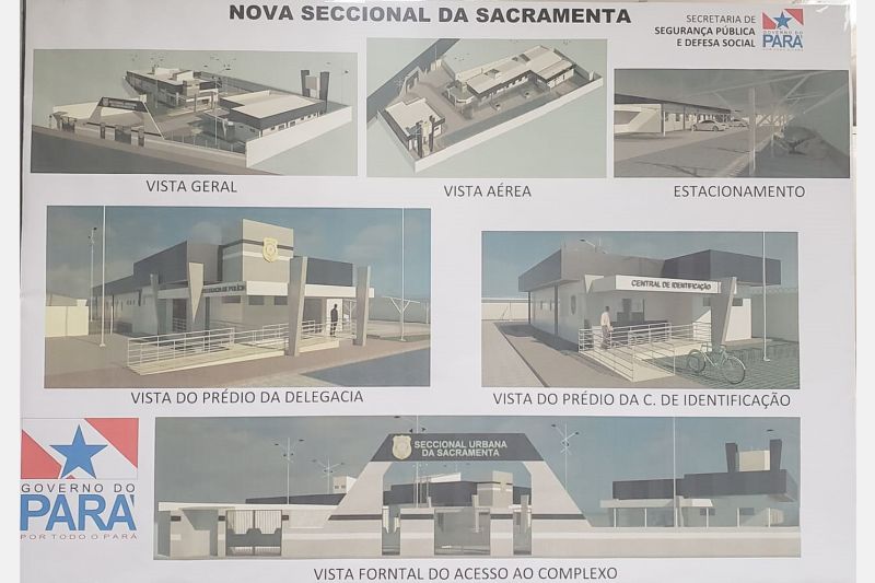 O serviço de reconstrução da Seccional Urbana da Sacramenta está acelerado na travessa Perebebuí, em Belém. O prédio, inaugurado na década de 1980, abrigou a primeira seccional de Belém. <div class='credito_fotos'>Foto: Alex Ribeiro / Ag. Pará   |   <a href='/midias/2019/originais/5758_aa91dfef-402d-067d-0fce-b9fe32abb3ea.jpg' download><i class='fa-solid fa-download'></i> Download</a></div>