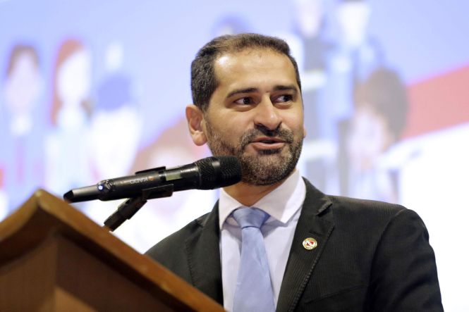 Com o objetivo de discutir as questões de segurança pública e direcioná-las para o programa de governo de Territórios de Pacificação, o Governo do Estado, por meio da Secretaria de Segurança Pública e Defesa Social do Pará (Segup), iniciou na manhã desta quinta-feira (9), o “I Seminário Internacional de Polícia Comunitária”. A programação ocorre no Hangar Centro de Convenções, em Belém.

FOTO: MARCO SANTOS / AGÊNCIA PARÁ
DATA: 09.05.2019
BELÉM - PARÁ <div class='credito_fotos'>Foto: Marco Santos / Ag. Pará   |   <a href='/midias/2019/originais/5890e124-b6ed-4b04-b745-15378078f311.jpg' download><i class='fa-solid fa-download'></i> Download</a></div>