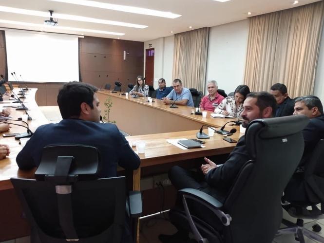 O secretário de Estado de Segurança Pública, Ualame Machado, discutiu ações de combate à criminalidade no município de Breu Branco, no sudeste paraense, que tem mais de 64 mil habitantes.

FOTO: MARCELO SEABRA / AGÊNCIA PARÁ
DATA: 15.03.2019
BELÉM - PARÁ <div class='credito_fotos'>Foto: Marcelo Seabra / Ag. Pará   |   <a href='/midias/2019/originais/81a85fab-9283-477f-8a4f-7894c1947b62.jpg' download><i class='fa-solid fa-download'></i> Download</a></div>