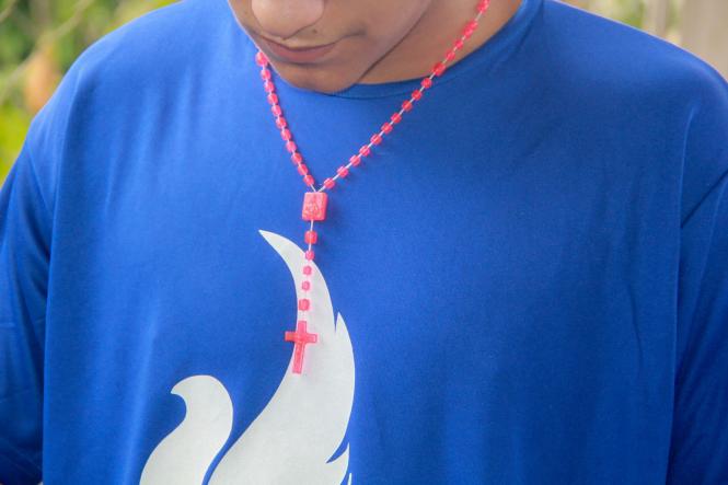 Fé, amor, esperança e perdão foram os componentes fundamentais na programação que marcou as celebrações da Semana Santa de adolescentes e jovens que cumprem medidas socioeducativas nas unidades da Fundação de Atendimento Socioeducativo do Pará (Fasepa).

FOTO: ASCOM / FASEPA
DATA: 17.04.2019
BELÉM - PARÁ <div class='credito_fotos'>Foto: Ascom Fasepa   |   <a href='/midias/2019/originais/83403cd0-ee3c-40e6-928c-04737b98aca9.jpg' download><i class='fa-solid fa-download'></i> Download</a></div>