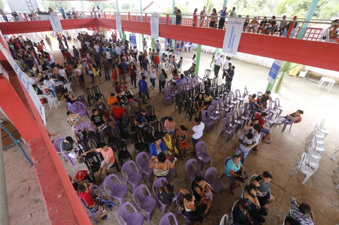 O município de São João de Pirabas, localizado na região do salgado, completou nesta sexta-feira (10), 31 anos. Durante todo o dia a programação foi diversificada, com torneios esportivos, brincadeiras e Ação de Cidadania com inúmeros benefícios a população. A ação que ocorre desde sábado (04), é uma realização do Governo do Estado, através da Secretaria de Estado de Articulação da Cidadania (SEAC), Fundação Parápaz, Secretaria de Estado de Saúde e demais órgãos.

FOTO: MARCELO SEABRA / AGÊNCIA PARÁ
DATA: 10.05.2019
PIRABAS - PARÁ <div class='credito_fotos'>Foto: Marcelo Seabra / Ag. Pará   |   <a href='/midias/2019/originais/84170ae0-5273-414b-9a54-266661f7ec80.jpg' download><i class='fa-solid fa-download'></i> Download</a></div>