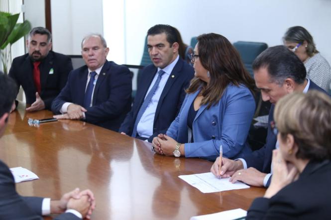 O governador tem ainda agenda com a ministra da Agricultura, Tereza Cristina, com a qual vai falar das ações de combate da Mosca da Carambola e febre aftosa, executadas pela Agência de Defesa Agropecuária do Estado (Adepará).

FOTO: JAILSON SAM / DIVULGAÇÃO
DATA: 19.02.2019 <div class='credito_fotos'>Foto: Jailson Sam / Divulgação   |   <a href='/midias/2019/originais/ffe65f0b-2b5f-4439-9630-0f89871aa90c.jpg' download><i class='fa-solid fa-download'></i> Download</a></div>