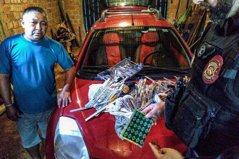 Carro apreendido