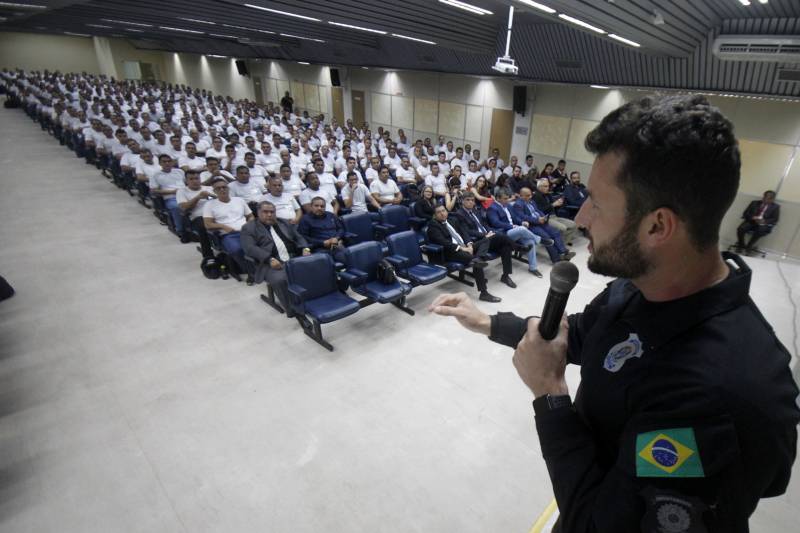 Candidatos aprovados no concurso C-199/2, que estão em processo de formação pelo Estado, foram contemplados com uma ampla programação na segunda-feira (23), na Fundação Cultural do Pará (Centur), em Belém.