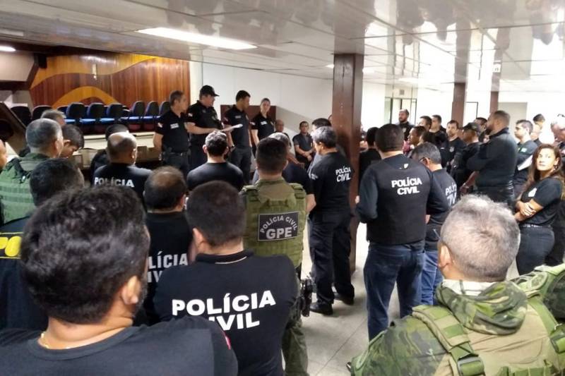 A Polícia Civil do Pará realiza, neste momento, a operação "Tipiti", em Belém, municípios da região metropolitana e interior do Estado.