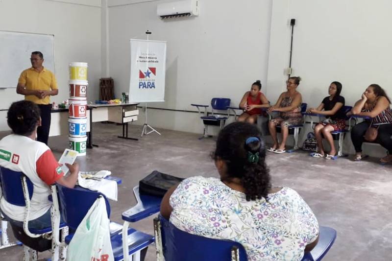 O Morador (Roberto lopes)  dividindo conhecimento com a turma.