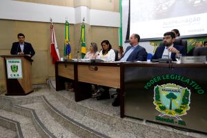 galeria: Maioria dos deputados estaduais participa de sessão especial em Marabá