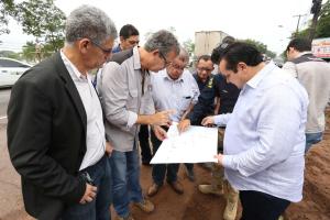notícia: Setran acelera obras do pátio de triagem de caminhões na BR-316