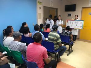 notícia: Mais de 160 pessoas são atendidas em ação de combate à hipertensão
