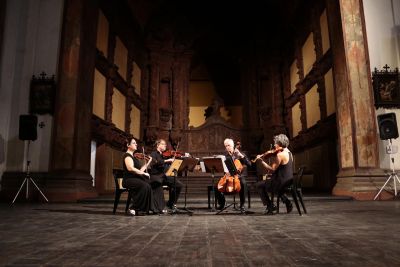 notícia: Concerto de cordas encerra 5º dia de apresentações do Fimupa