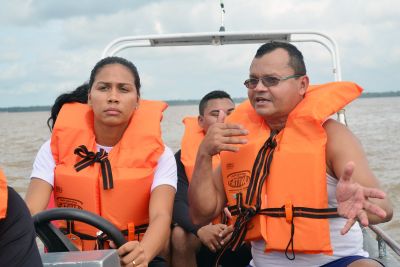 galeria: Policiais civis e militares concluem curso de piloto de embarcação
