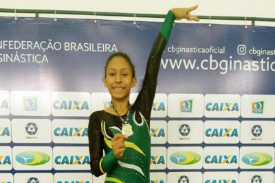 galeria: Ginasta paraense é vice-campeã em torneio nacional no Rio de Janeiro
