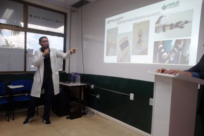 notícia: Metropolitano inaugura primeiro laboratório do Brasil para confecção de órteses de baixo custo