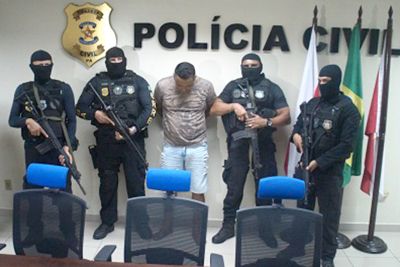 notícia: Polícia Civil prende líder de facção criminosa responsável por ataque a carro-forte