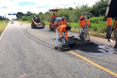 notícia: Setran intensifica serviços de manutenção de rodovias paraenses para o Verão 2019