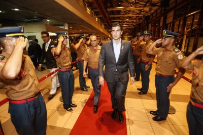 galeria: Governador Helder Barbalho no evento dos Bombeiros