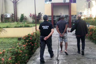 notícia: Polícia Civil cumpre mandado de prisão de criminoso foragido há mais de três anos