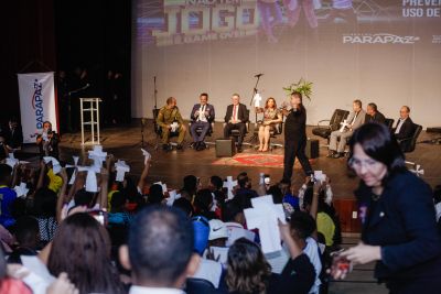 galeria: Programação no Centur reúne 500 jovens e adolescentes para falar sobre o combate às drogas