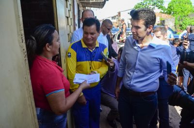 notícia: Serviços básicos retornam ao bairro da Cabanagem