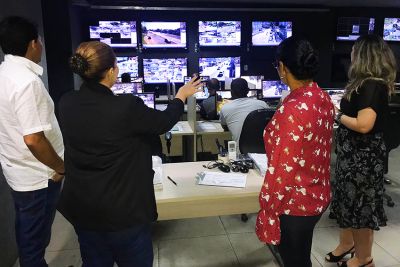 notícia: Equipe da Funtelpa visita instalações do CIOP