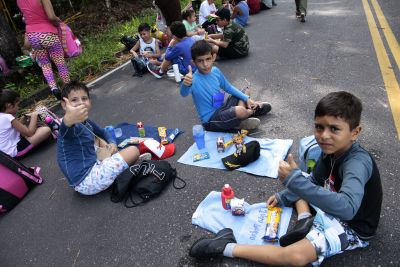 notícia: ParáPaz promove 1ª Colônia de Férias para crianças e adolescentes na Região Metropolitana