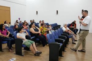 notícia: Centro de Reabilitação define com usuários melhorias no atendimento