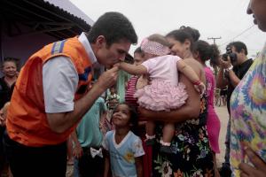 galeria: Estado presta assistência aos desabrigados após fortes chuvas