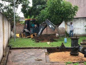 notícia: Novo poço do Elcione Barbalho começa a ser perfurado
