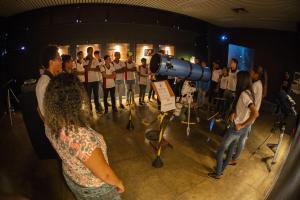 galeria: Planetário inicia programação anual com curta de animação e sessões de cúpula