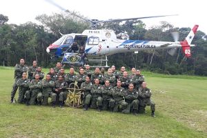notícia: Agentes de segurança são treinados para atuar no Grupamento Fluvial