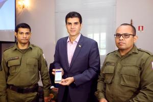 notícia: Aplicativo SOS PM vai dar mais segurança a policiais militares